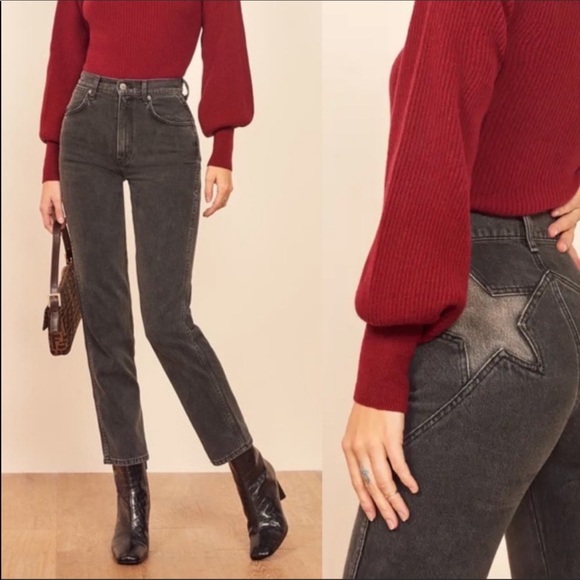Reformation Denim - Reformation Star Grey Jean